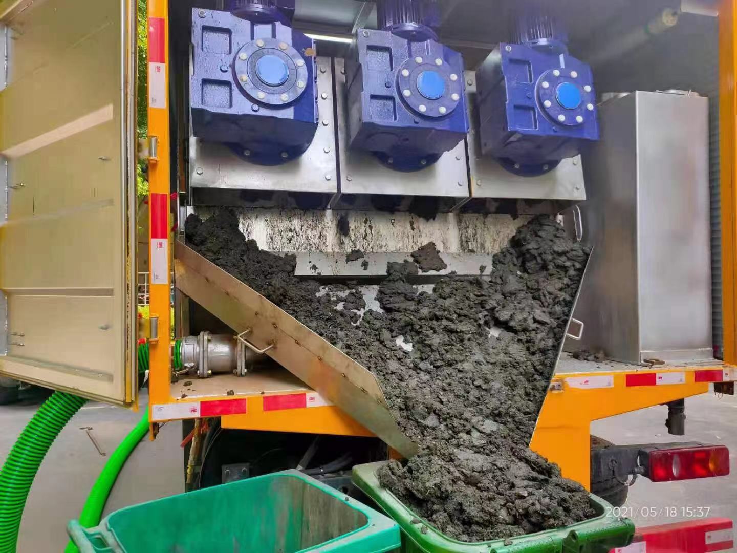 天镇化粪池清掏城市维护站-泥浆净化干湿分离处理